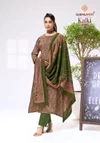 Kalki Vol 42 By Suryajyoti Jam Satin Discharge Dress Materials 